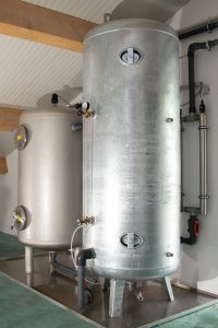 Eingebaute Kies- und Sandfilteranlage