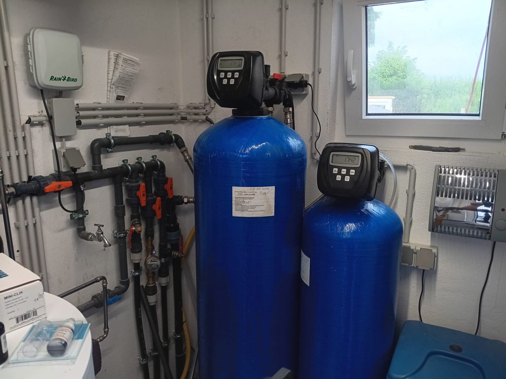 Wasseraufbereitungsanlagen für ein Ferienhaus