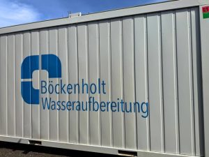 Containerlösung für einen Campingplatz