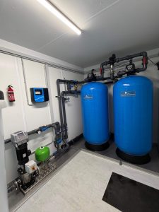 Containerlösung für einen Campingplatz